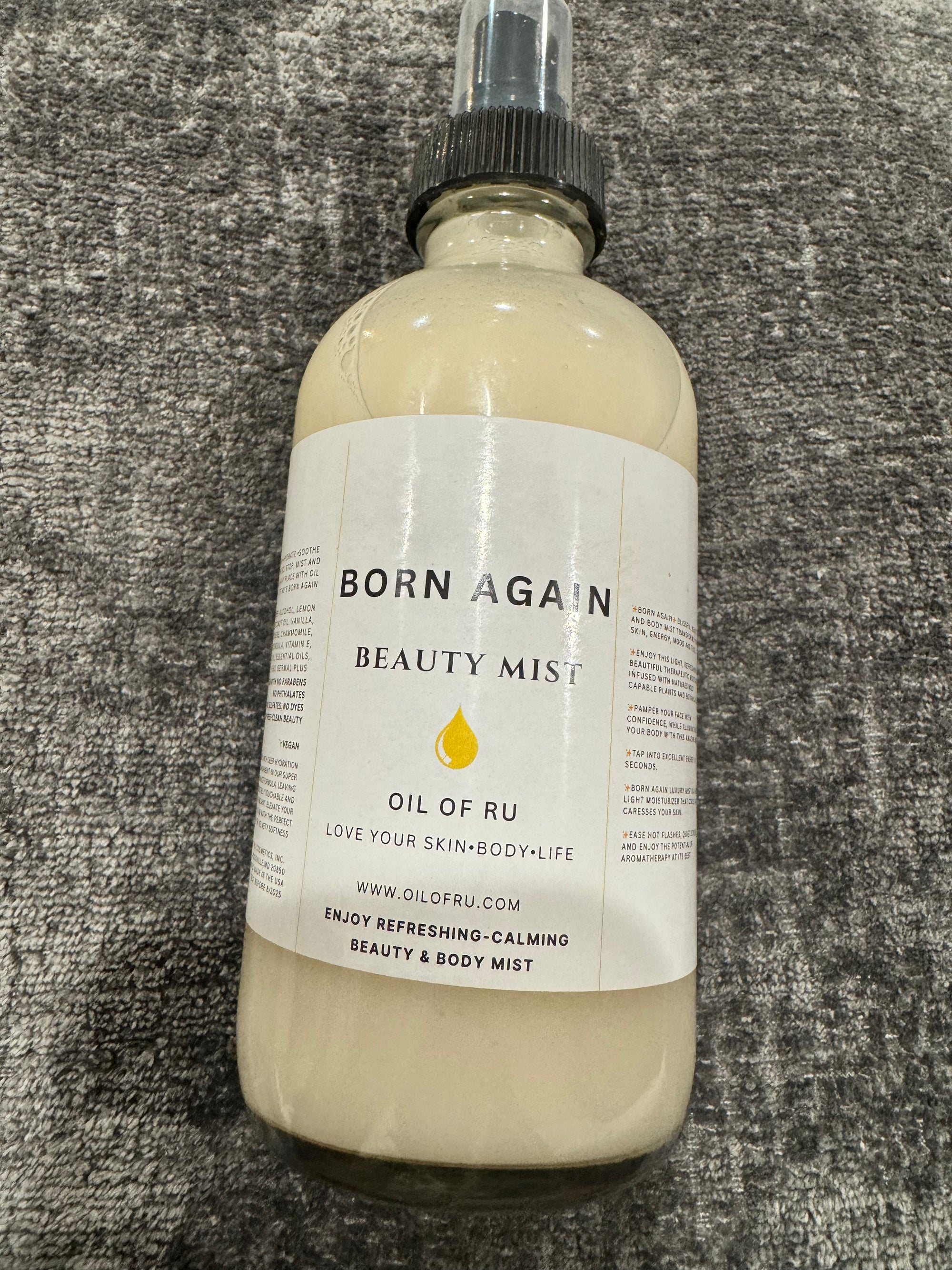 Mist: Born Again Beauty Mist 4 ozs